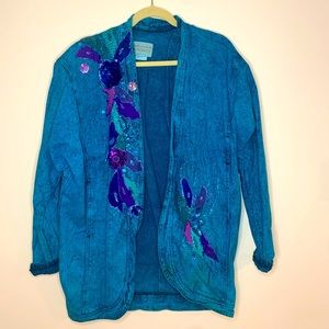 80s denim jacket